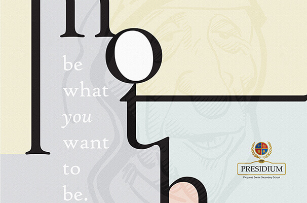 Poster designing for an educational institute, Presidium