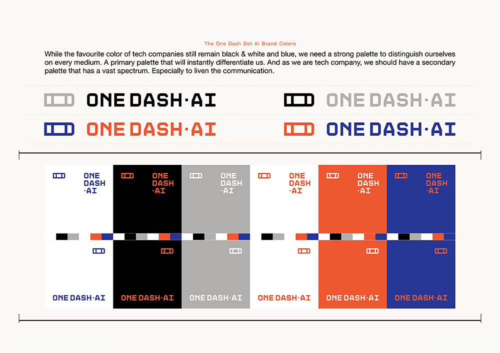 One Dash Brand Identity Solution by Cog Culture - Crafting Compelling and Unique Brand Experiences for Lasting Impact